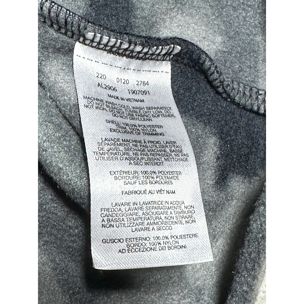 Columbia Benton Springs Snap Fleece Pullover Womens L Grey Black Camo AL2906 - Picture 2 of 9